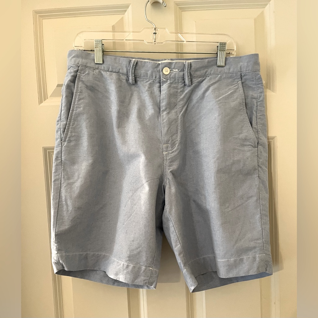 Men’s Polo Ralph Lauren Chambrey Classic Chino Shorts Pony Logo Pockets 33